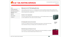 Desktop Screenshot of devonoilheatingservices.co.uk